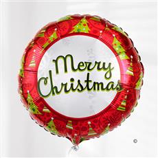 Christmas helium balloon